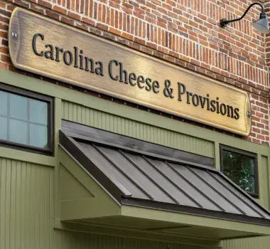 Exterior of Carolina cheese and provisions in Conway