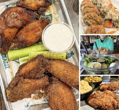 Chicken Wings displayed on plate