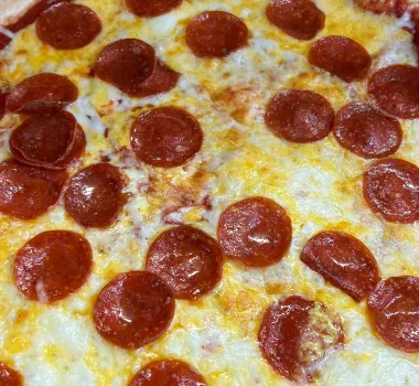 Pepperoni pizza from Pizza a la Roma