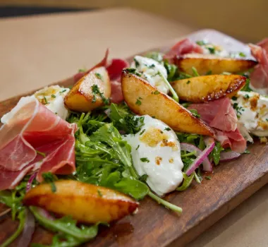 Italian dish at Caffe Picolo in Pawleys Island