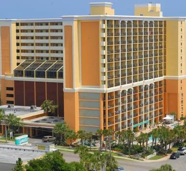 Caravelle Resort aerial