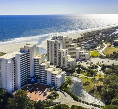 Ocean Creek Resort Aerial View