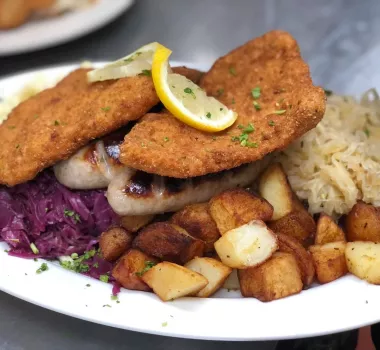 German Dish at Cafe Old Vienna
