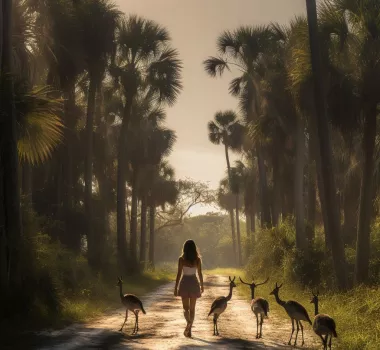AI generated picture of nature in Myrtle Beach