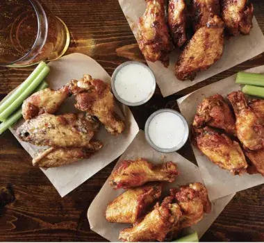 Chicken Wings at Wild Wing Cafe
