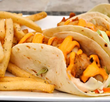 sharkeys tacos and fries