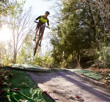 Hulk Bike &amp; Run Park in Carolian Forest