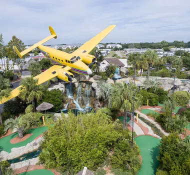 mayday golf airplane