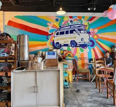 Beach Hippie Coffee Interior