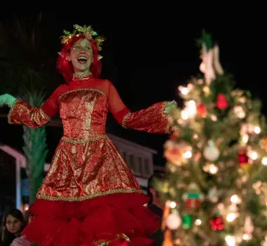 Barefoot Landing Tree Lighting Christmas Holidays