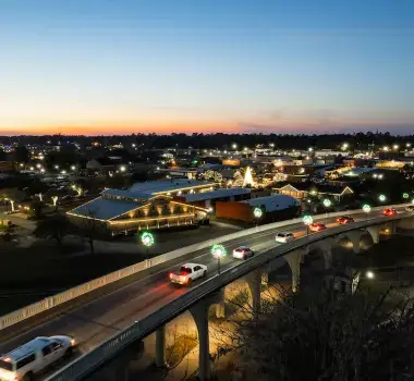 Downtown Conway Christmas Lights