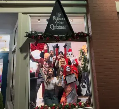 Conway Rivertown Christmas Living Window Displays