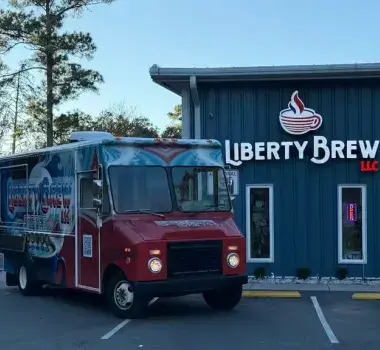 Liberty Brew Exterior and Coffee Truck