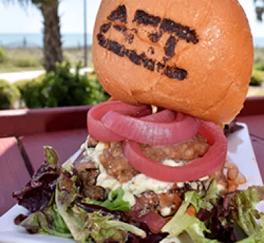 60 Bites - ART Burger Sushi - Walnut Chutney