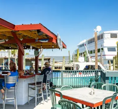 Restaurant on Little River Waterfront