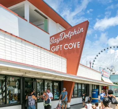 Gay Dolphin Gift Shop Exterior Boardwalk