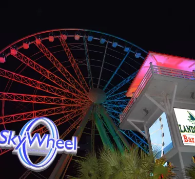 Skywheel at Night