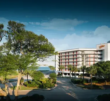 EXT The Ellie Beach Resort Myrtle Beach, Tapestry by Hilton Image 0 Ellie Beach Resort, Tapestry exterior toward ocean Photo