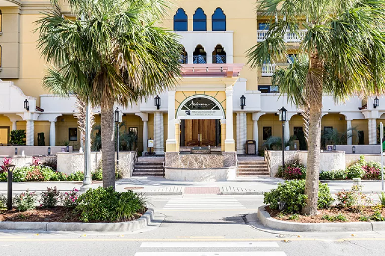 Anderson Ocean Club building entrance