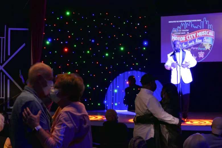 Couples dancing at the Original Motown Tribute Show