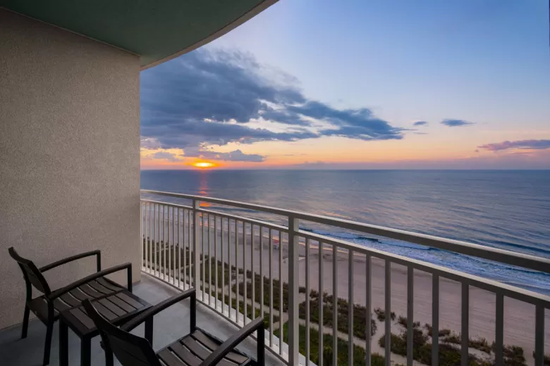 SpringHill Suites Myrtle Beach Oceanfront balcony