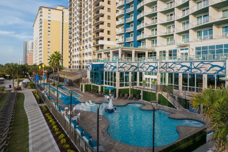 SpringHill Suites Myrtle Beach Oceanfront outdoor pool