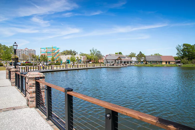 Barefoot Landing Lake