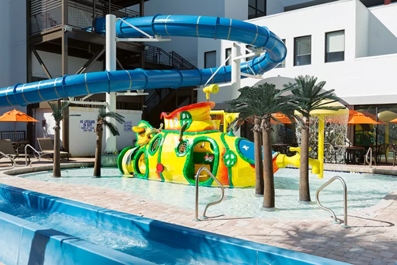 Grande Cayman waterslide Silly Sub