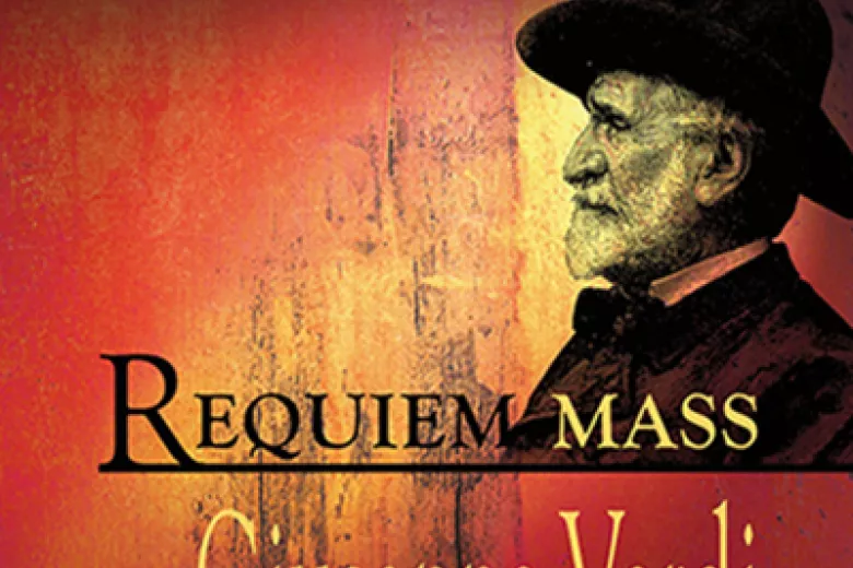 Verdi Requiem program image with Giuseppe Verdi