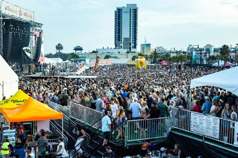 CCMF 2022 overhead image of the crowd