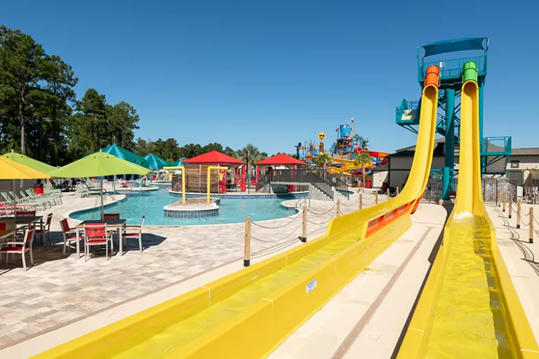 Sun Country waterpark slides