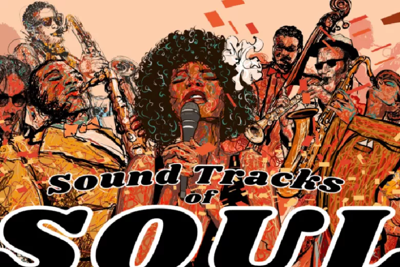 Sounds Tracks of Soul artist rendering of rhythm and blues artists