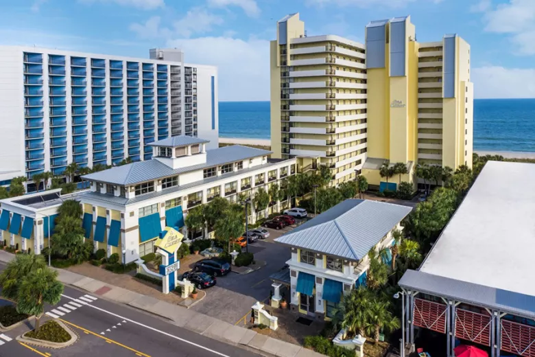 Sea Crest Oceanfront Resort aerial