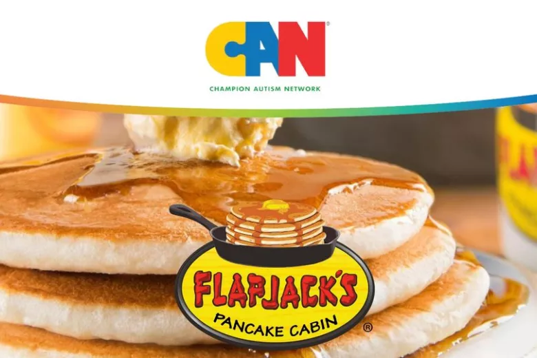 Pancakes with syrup