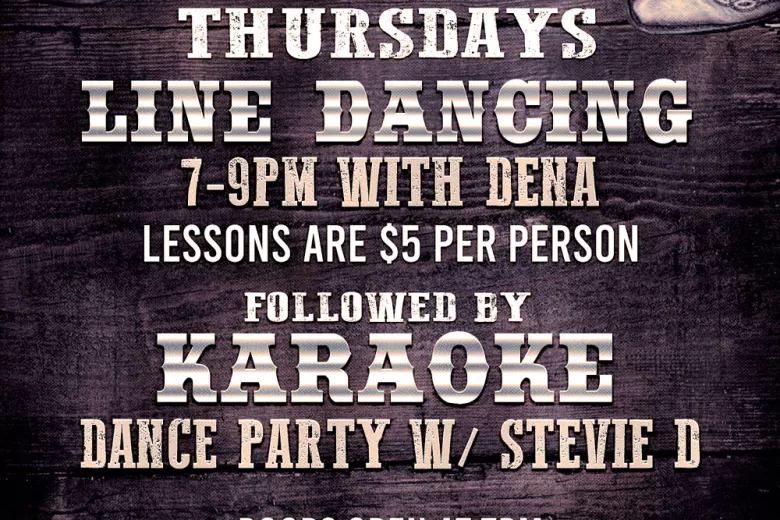 Line Dancing and Karaoke Dance Party
