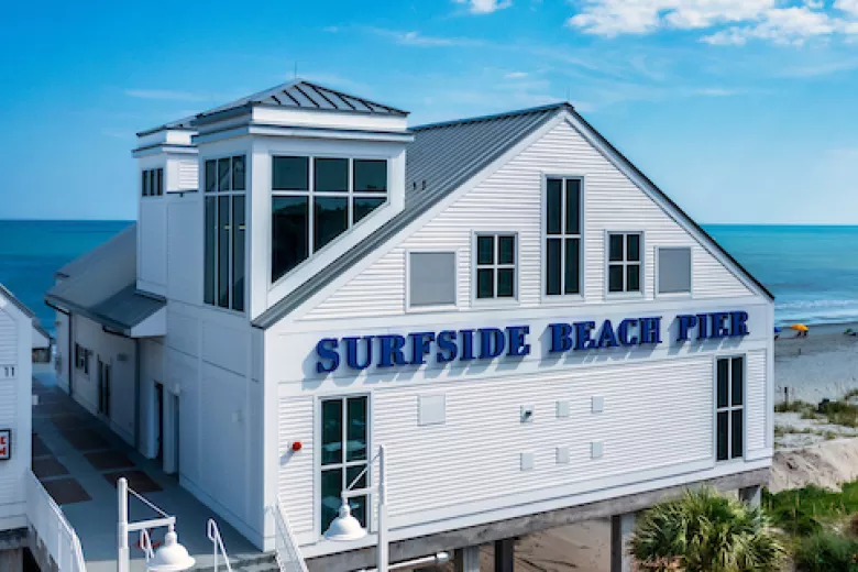 New Surfside Beach Pier shops