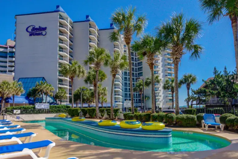 Lazy River with bldg