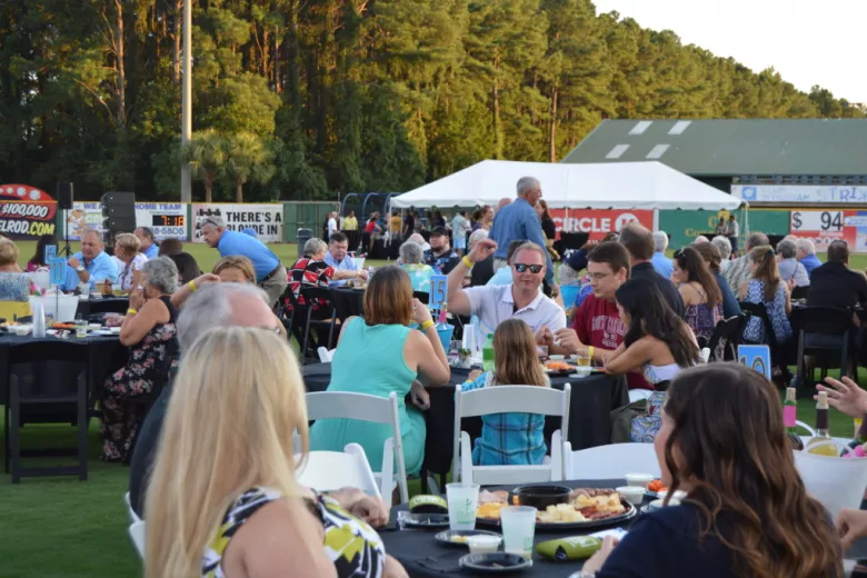 dinner on the diamond
