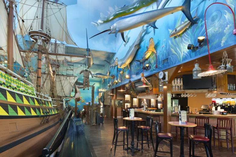 The Original Benjamin's Bar Area
