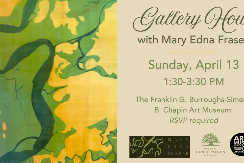 Gallery Hour with Mary Edna Fraser & Coastal Conservation League Photo