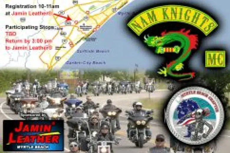 NAM KNIGHTS MC Benefit Bike Run Photo