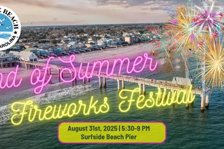 Surfside Beach's End of Summer Fireworks Festival Photo