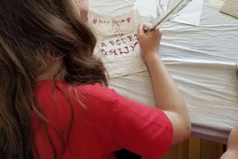 Free Children’s Program at the L.W. Paul Living History Farm Photo