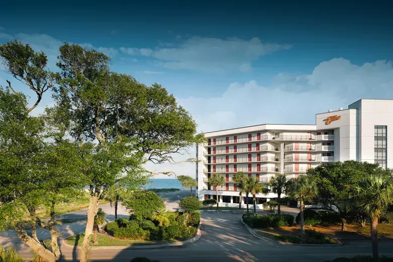 Ellie Beach Resort, Tapestry exterior toward ocean Photo