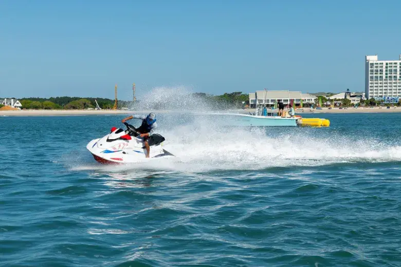 Downwind Sails Jet Ski Photo