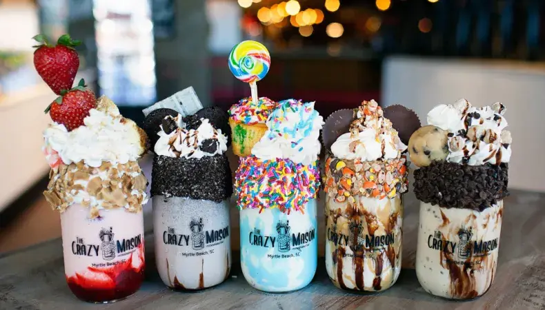 Crazy Mason Milkshake Bar Photo