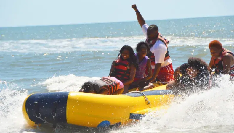 Downwind Sails Banana Boat Photo 2