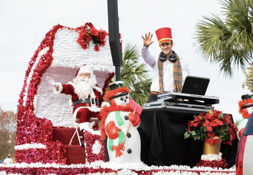 A Very Broadway Christmas Photo