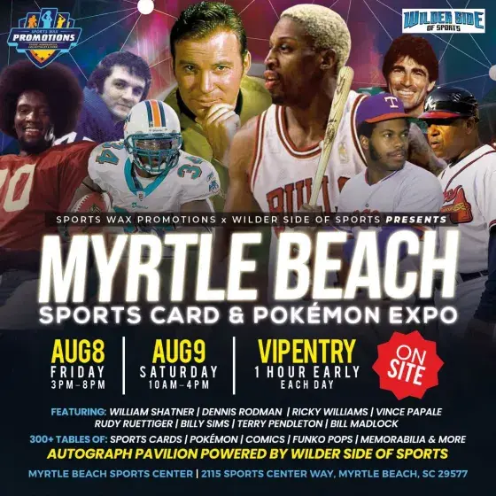 Myrtle Beach Sports Card & Pokemon Expo Photo