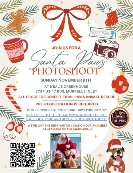 Santa Paws Photo Shoot Photo